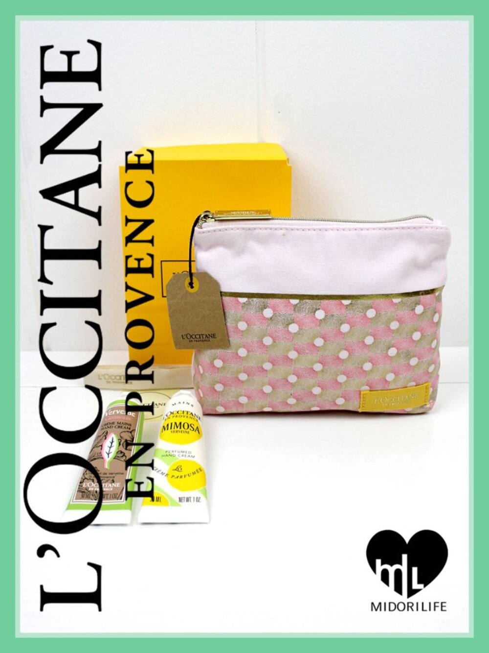 LOCCITANE Perfumed Hand Cream 3-piece Gift Set
